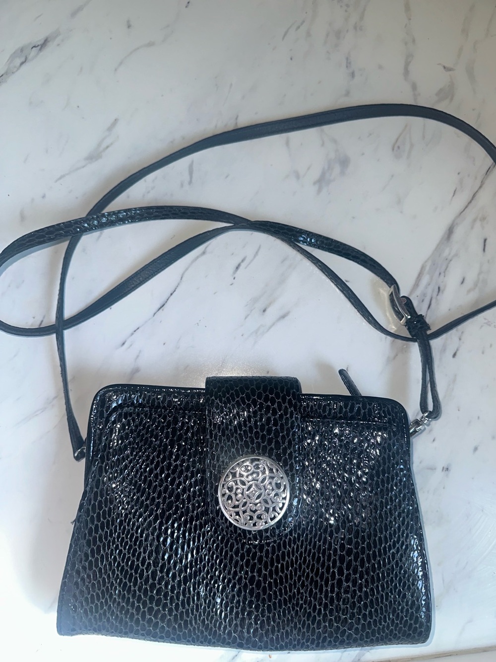 Brighton Black Crossbody Bag NWT